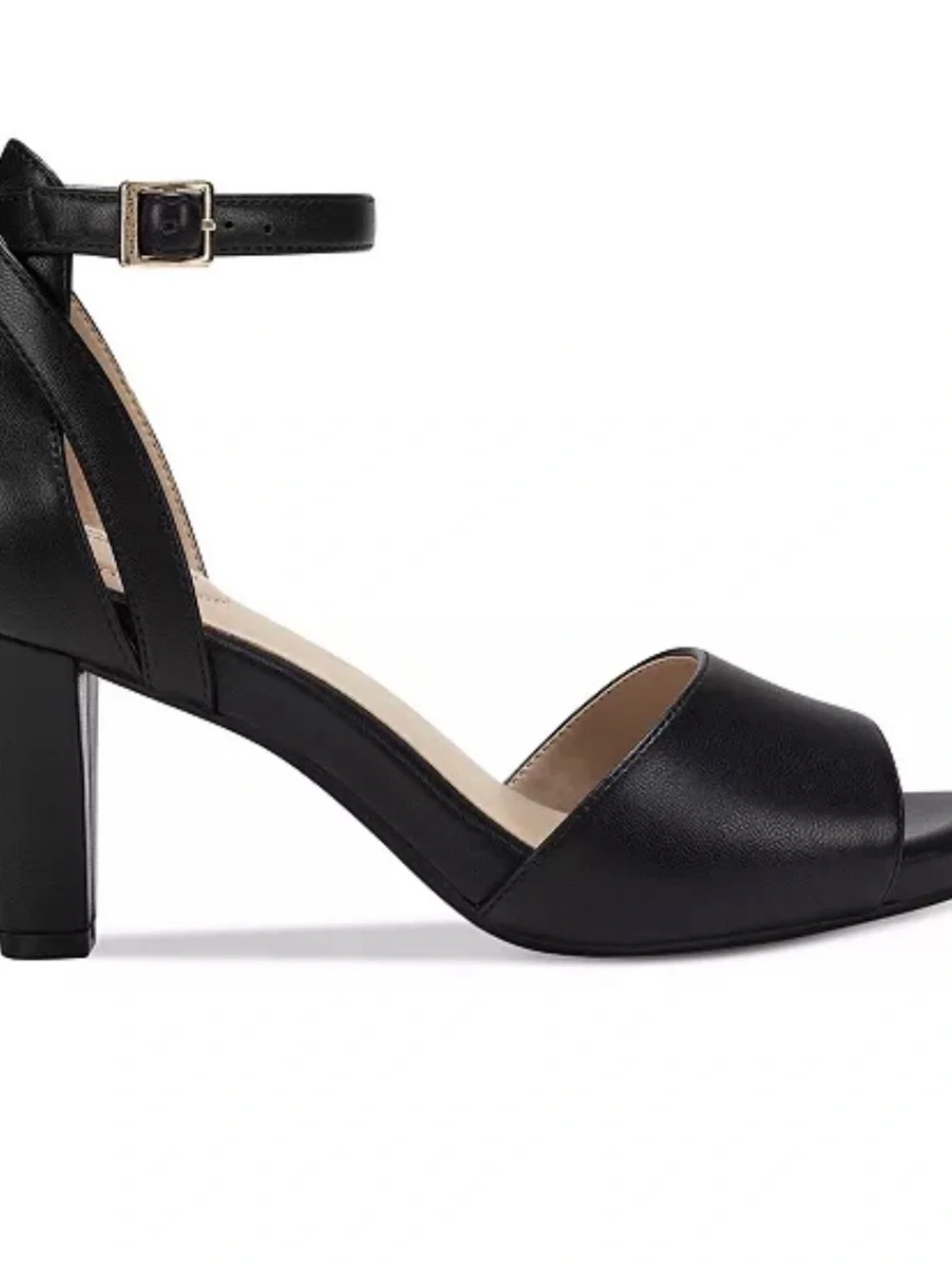 Giani Bernini-Classic Black Open-Toe Women's Sandals